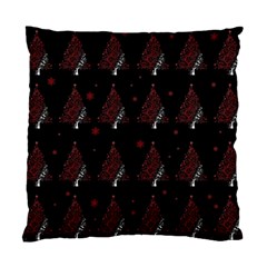 Christmas Tree - Pattern Standard Cushion Case (one Side) by Valentinaart