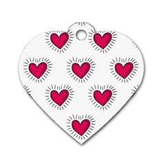 All Cards 09 Dog Tag Heart (one Side) by SimpleBeeTree