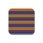 Pattern Rubber Square Coaster (4 pack)  Front