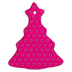 Pattern Christmas Tree Ornament (two Sides) by gasi