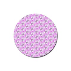 Pattern Rubber Coaster (round)  by gasi