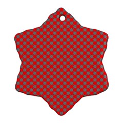 Pattern Snowflake Ornament (two Sides) by gasi