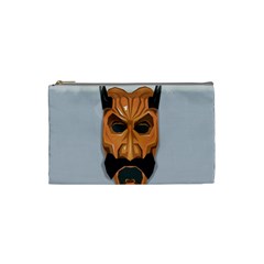 Mask India South Culture Cosmetic Bag (small)  by Celenk