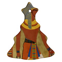 Egyptian Tutunkhamun Pharaoh Design Ornament (christmas Tree)  by Celenk
