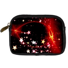 Circle Lines Wave Star Abstract Digital Camera Cases by Celenk