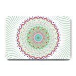 Flower Abstract Floral Small Doormat 
