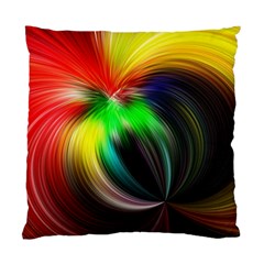 Circle Lines Wave Star Abstract Standard Cushion Case (two Sides) by Celenk