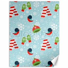 Winter Fun Pattern Canvas 36  X 48   by allthingseveryone