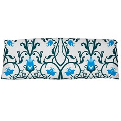 Art Nouveau, Art Deco, Floral,vintage,blue,green,white,beautiful,elegant,chic,modern,trendy,belle Époque Body Pillow Case (dakimakura) by NouveauDesign