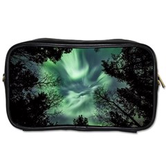 Northern Lights In The Forest Toiletries Bags 2-side by Ucco