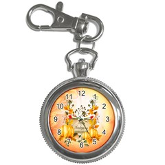 Happy Thanksgiving With Pumpkin Key Chain Watches by FantasyWorld7