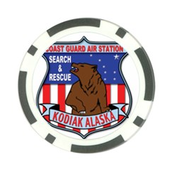 Coast Guard Air Station Kodiak Us Coast Guard Poker Chip Card Guard (10 Pack) by Bigfootshirtshop