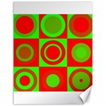 Redg Reen Christmas Background Canvas 12  x 16  