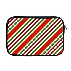 Christmas Color Stripes Apple Macbook Pro 17  Zipper Case by Celenk