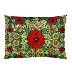 Calsidyrose Groovy Christmas Pillow Case (two Sides) by Celenk