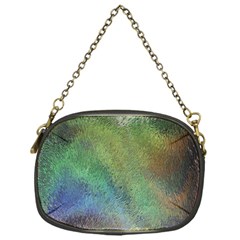 Frosted Glass Background Psychedelic Chain Purses (one Side)  by Celenk