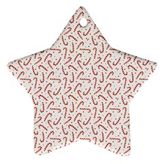 Candy Cane Ornament (star) by patternstudio