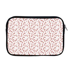 Candy Cane Apple Macbook Pro 17  Zipper Case by patternstudio