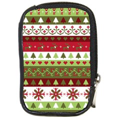 Christmas Spirit Pattern Compact Camera Cases by patternstudio