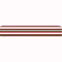 Christmas Stripes Pattern Small Bar Mats by patternstudio