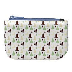 Reindeer Tree Forest Large Coin Purse