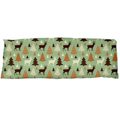 Reindeer Tree Forest Art Body Pillow Case (dakimakura) by patternstudio