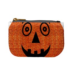 Fabric Halloween Pumpkin Funny Mini Coin Purses by Celenk