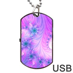 Delicate Dog Tag Usb Flash (two Sides) by Delasel