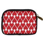 Hearts Pattern Seamless Red Love Digital Camera Cases Back