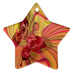 Arrangement Butterfly Aesthetics Star Ornament (two Sides) by Celenk