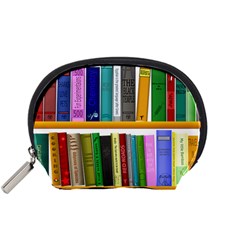 Shelf Books Library Reading Accessory Pouches (small)  by Celenk