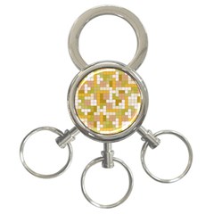 Tetris Camouflage Desert 3-ring Key Chains by jumpercat