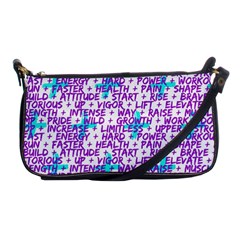 Hard Workout Shoulder Clutch Bags by jumpercat