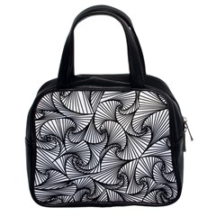 Fractal Sketch Light Classic Handbags (2 Sides) by jumpercat