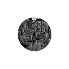 Venice Italy Gondola Boat Canal Golf Ball Marker (4 Pack) by BangZart