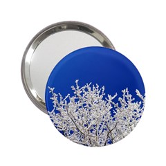 Crown Aesthetic Branches Hoarfrost 2 25  Handbag Mirrors by BangZart
