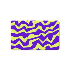 Polynoise Vibrant Royal Magnet (name Card) by jumpercat