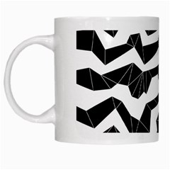Polynoise Origami White Mugs by jumpercat
