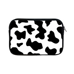 Animal Print Black And White Black Apple Ipad Mini Zipper Cases by BangZart
