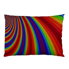 Abstract Pattern Lines Wave Pillow Case by BangZart