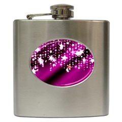 Background Christmas Star Advent Hip Flask (6 Oz) by BangZart