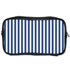 Blue Stripes Toiletries Bags 2-side by jumpercat