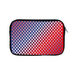 Dots Red White Blue Gradient Apple Macbook Pro 13  Zipper Case by BangZart