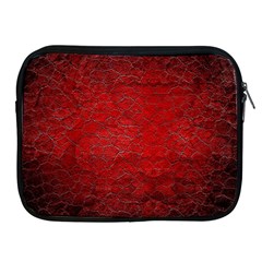 Red Grunge Texture Black Gradient Apple Ipad 2/3/4 Zipper Cases by BangZart