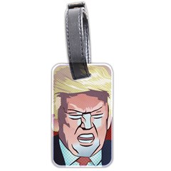 Donald Trump Pop Art President Usa Luggage Tags (two Sides) by BangZart