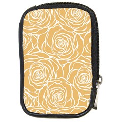 Yellow Peonines Compact Camera Cases by NouveauDesign