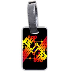 Board Conductors Circuits Luggage Tags (one Side)  by Celenk