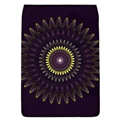 Fractal Purple Mandala Violet Flap Covers (l)  by Celenk