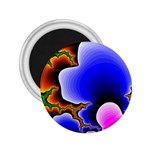 Fractal Background Pattern Color 2.25  Magnets