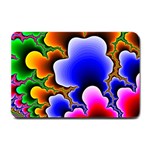 Fractal Background Pattern Color Small Doormat 